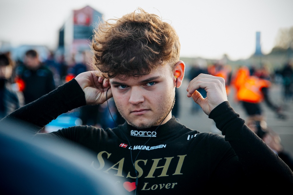 Luca Magnussen tilfreds med debutsæson i formelmesterskab.
(Foto: Luca Magnussen)